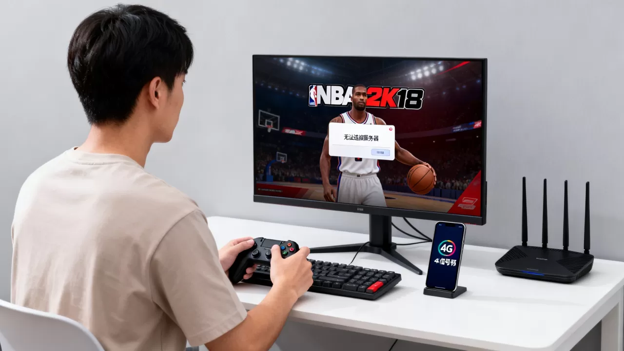 NBA2K18连不上服务器怎么解决,是什么原因? NBA2K18连不上服务器怎么解决,是什么原因?