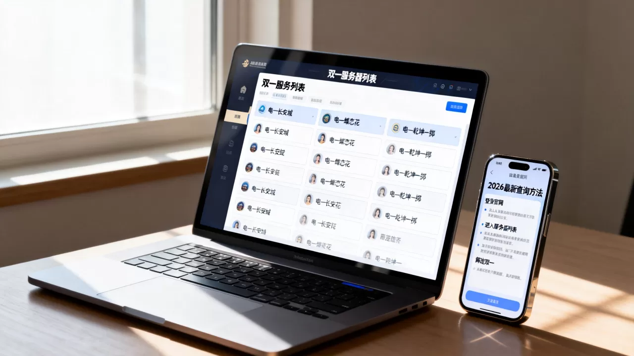 剑三双一都有哪些服务器,怎么查2026最新列表 剑三双一都有哪些服务器,怎么查2026最新列表