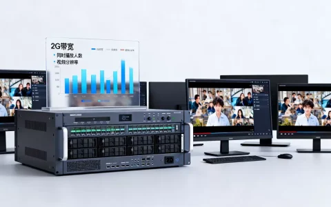 2g服务器带宽能同时支持多少人播放视频？，够用吗？