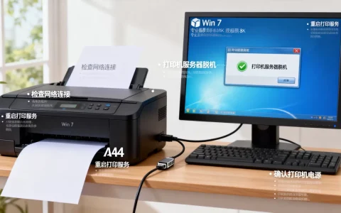 win7打印机显示服务器脱机怎么办，是什么原因造成的