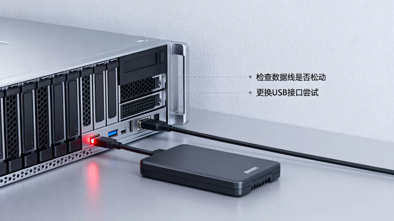 服务器不认移动硬盘是怎么回事?,怎么解决 服务器不认移动硬盘是怎么回事?,怎么解决