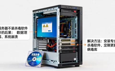 服务器不装杀毒软件会有什么后果，怎么办？