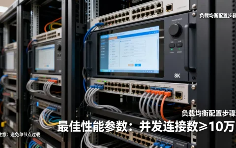 负载均衡开启后如何配置才能达到最佳性能？，需要注意什么？