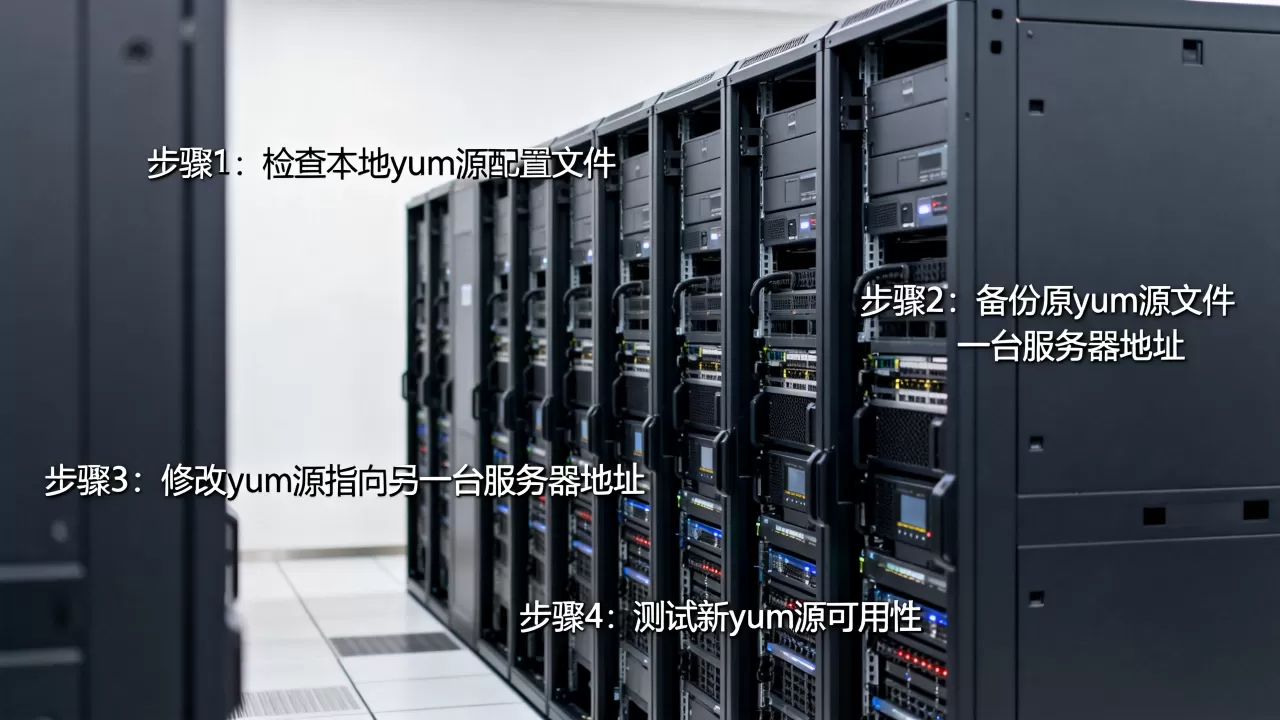怎么使用另一台服务器上的yum源,配置步骤有哪些? 怎么使用另一台服务器上的yum源,配置步骤有哪些?