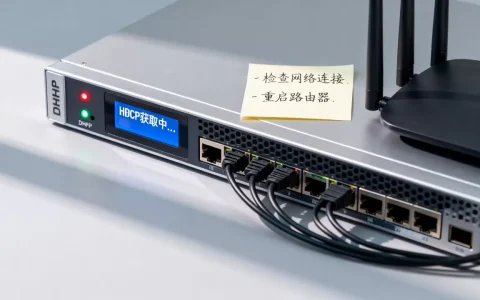 服务器开机DHCP一直转怎么回事，怎么办？