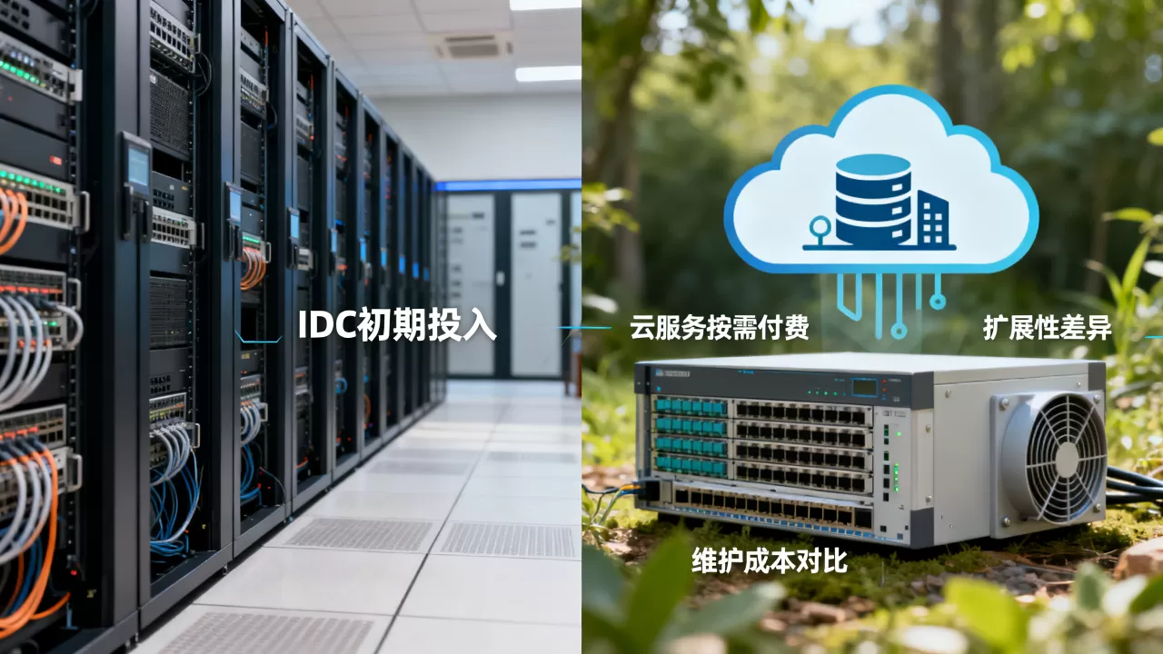 IDC机房成本与上云成本对比哪个更划算,怎么选? IDC机房成本与上云成本对比哪个更划算,怎么选?