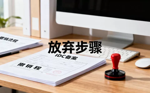 IDC备案撤销与放弃有何区别，怎么操作？