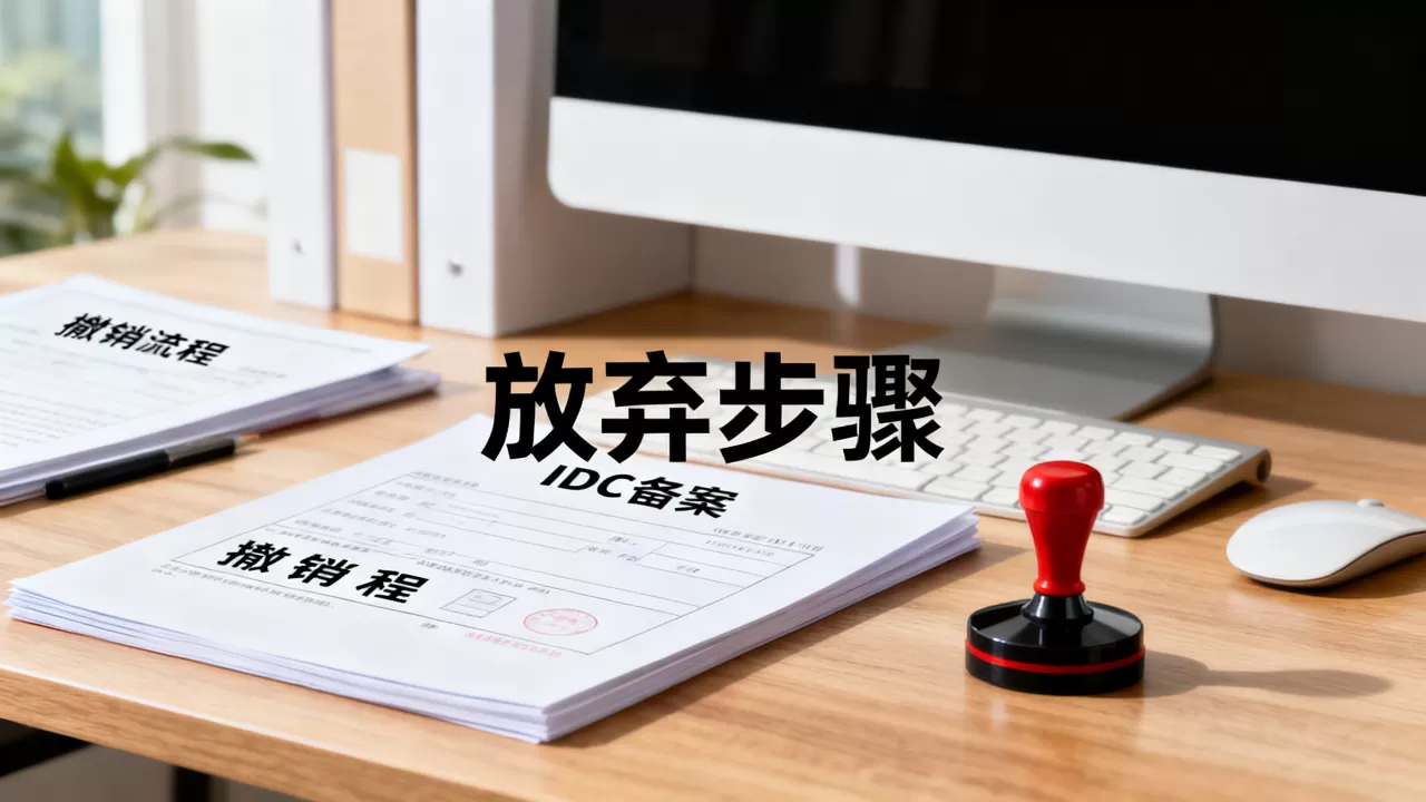 IDC备案撤销与放弃有何区别,怎么操作? IDC备案撤销与放弃有何区别,怎么操作?