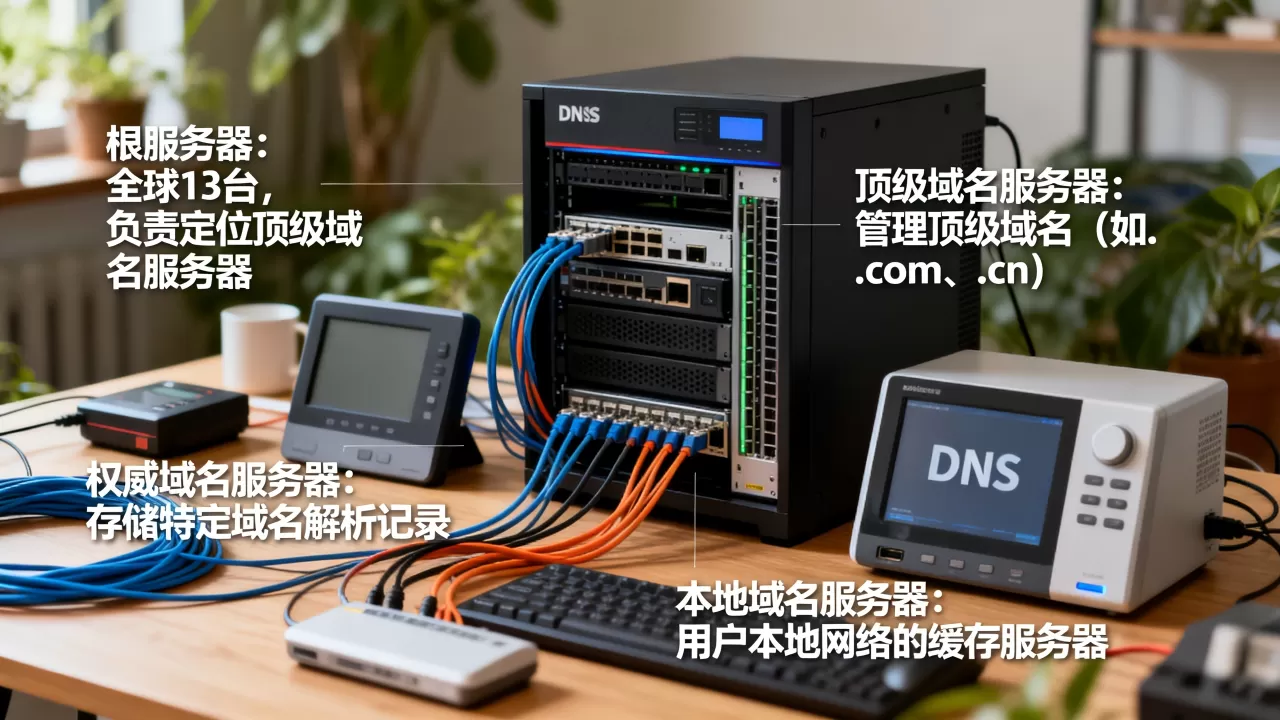 你知道DNS涉及的域名服务器有哪些吗?,它们各自有什么作用? 你知道DNS涉及的域名服务器有哪些吗?,它们各自有什么作用?