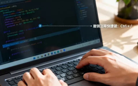 JS撤销注释快捷键是哪一个键？，怎么用？