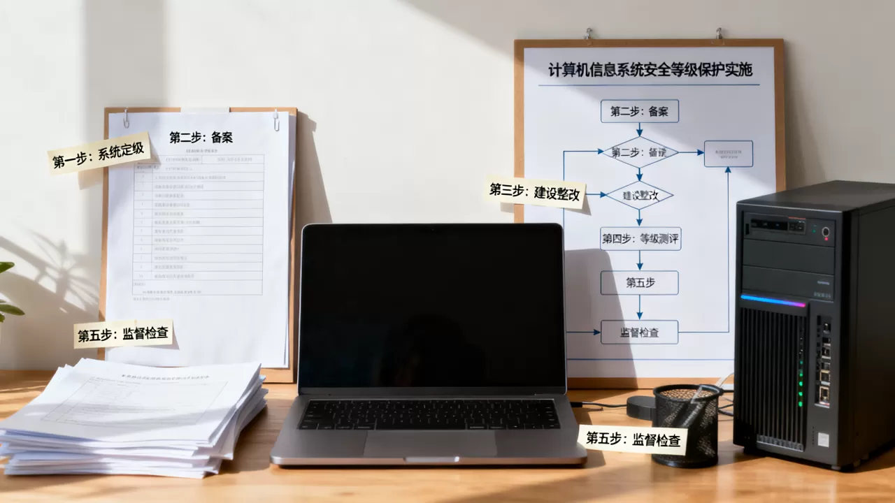 计算机信息系统安全等级保护怎么实施?,具体步骤有哪些? 计算机信息系统安全等级保护怎么实施?,具体步骤有哪些?