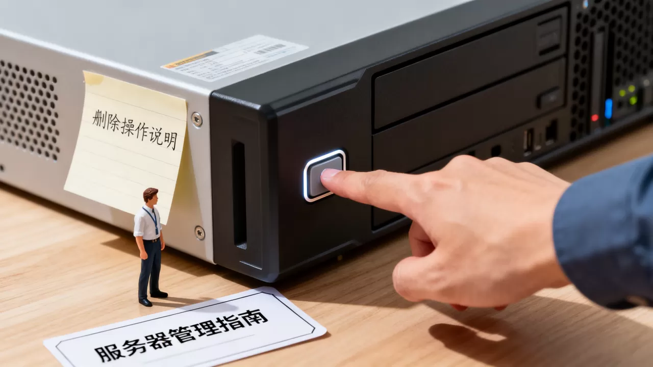 服务器上的删除按钮到底是什么意思?,怎么删除 服务器上的删除按钮到底是什么意思?,怎么删除
