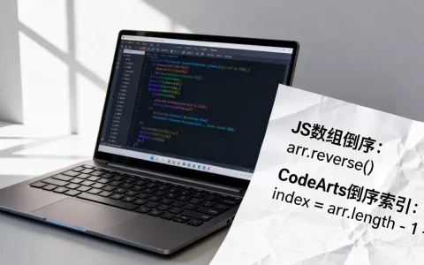 JS数组倒序及CodeArts调用倒序索引如何实现，怎么做？