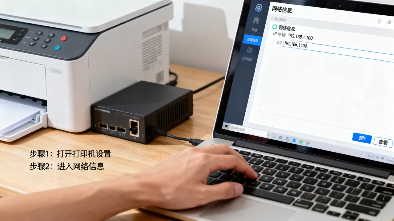 如何查看打印机服务器的IP地址,怎么查? 如何查看打印机服务器的IP地址,怎么查?