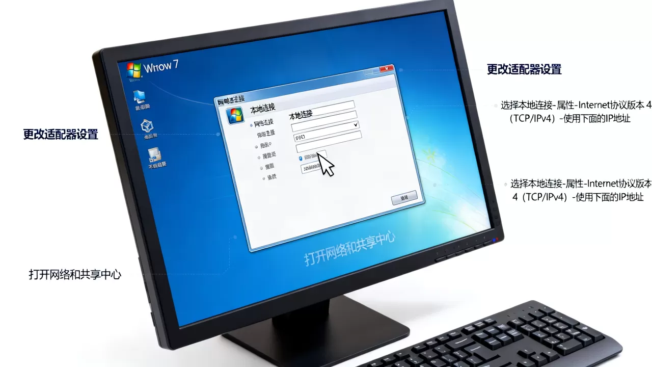 win7网络连接服务器地址怎么更换,如何设置? win7网络连接服务器地址怎么更换,如何设置?