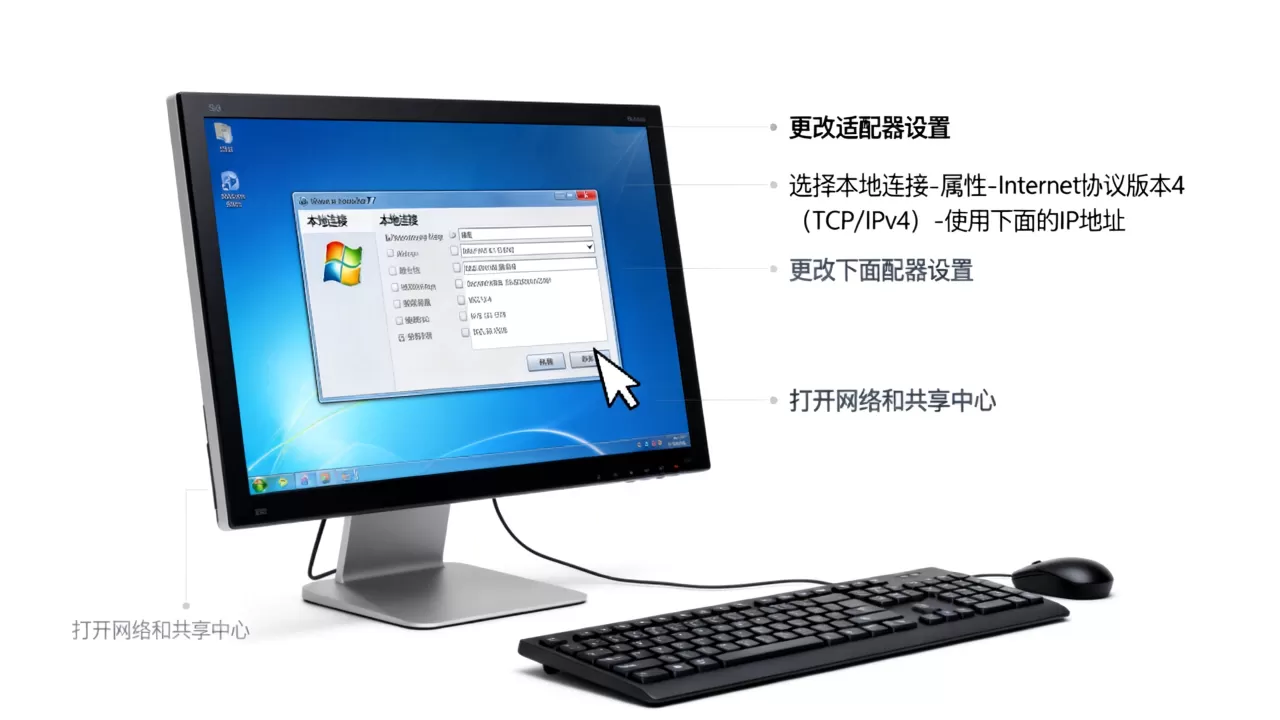 win7网络连接服务器地址怎么更换,如何设置? win7网络连接服务器地址怎么更换,如何设置?