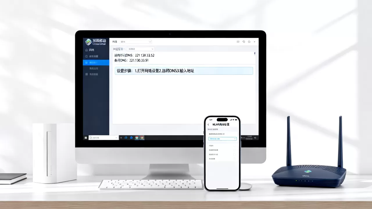 湖南中国移动的DNS服务器地址是多少,怎么设置? 湖南中国移动的DNS服务器地址是多少,怎么设置?
