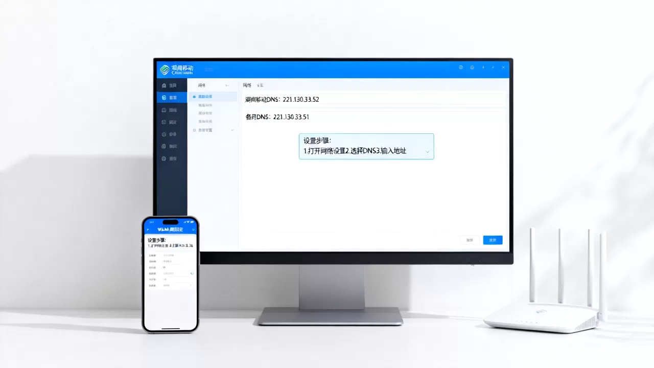 湖南中国移动的DNS服务器地址是多少,怎么设置? 湖南中国移动的DNS服务器地址是多少,怎么设置?