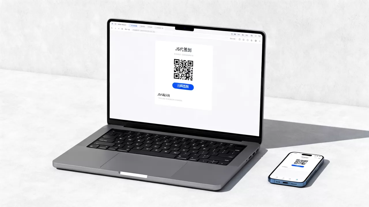 如何用JS实现网页扫码签到互动?,如何实现 如何用JS实现网页扫码签到互动?,如何实现