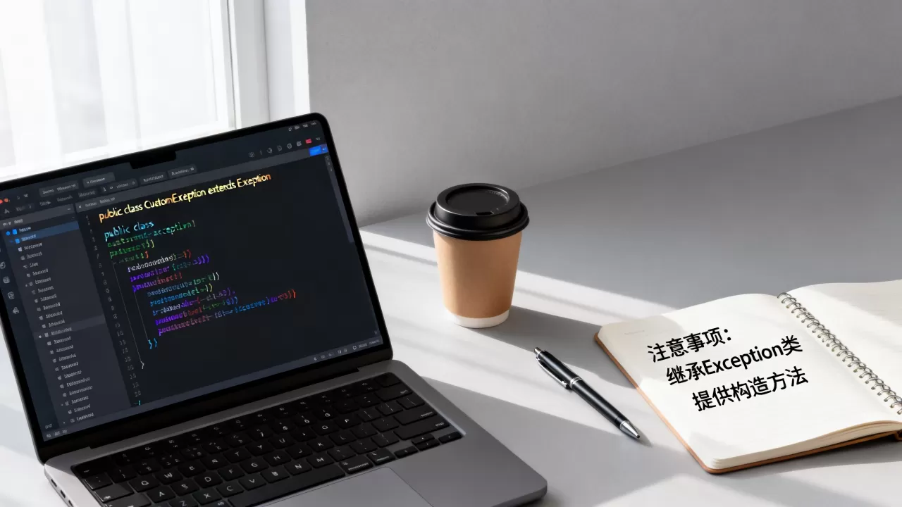 如何自定义Java异常类?,有哪些注意事项? 如何自定义Java异常类?,有哪些注意事项?