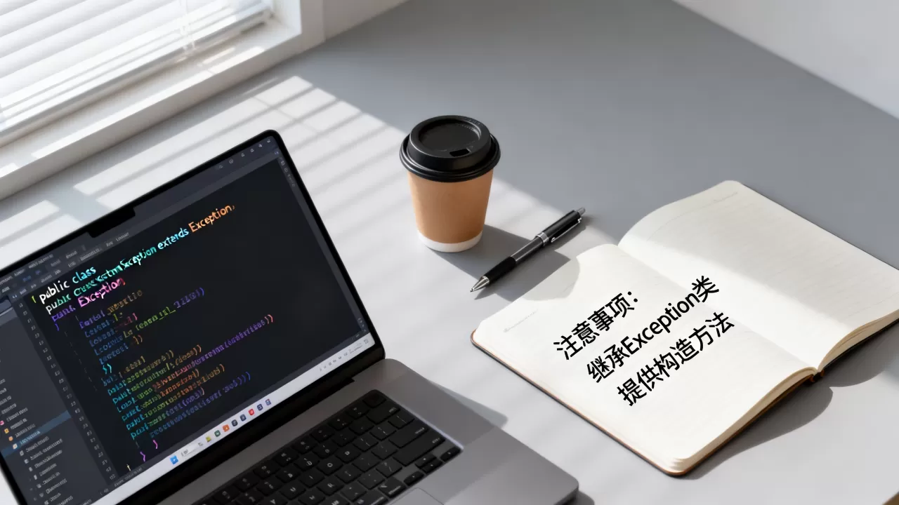如何自定义Java异常类?,有哪些注意事项? 如何自定义Java异常类?,有哪些注意事项?