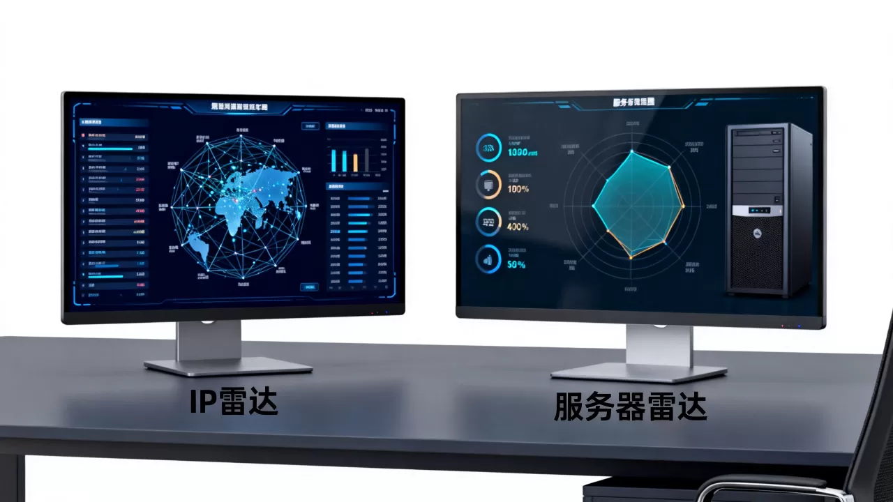 IP雷达与服务器雷达图怎么用?,有什么作用 IP雷达与服务器雷达图怎么用?,有什么作用
