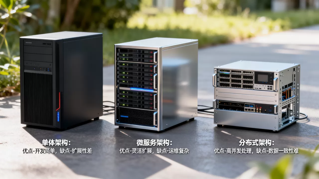 服务器技术架构的常见类型有哪些,优缺点分别是什么? 服务器技术架构的常见类型有哪些,优缺点分别是什么?