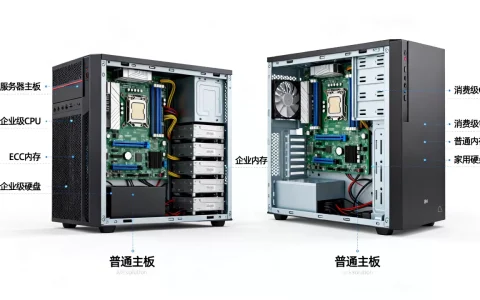 服务器与普通电脑配置有什么区别，怎么选？