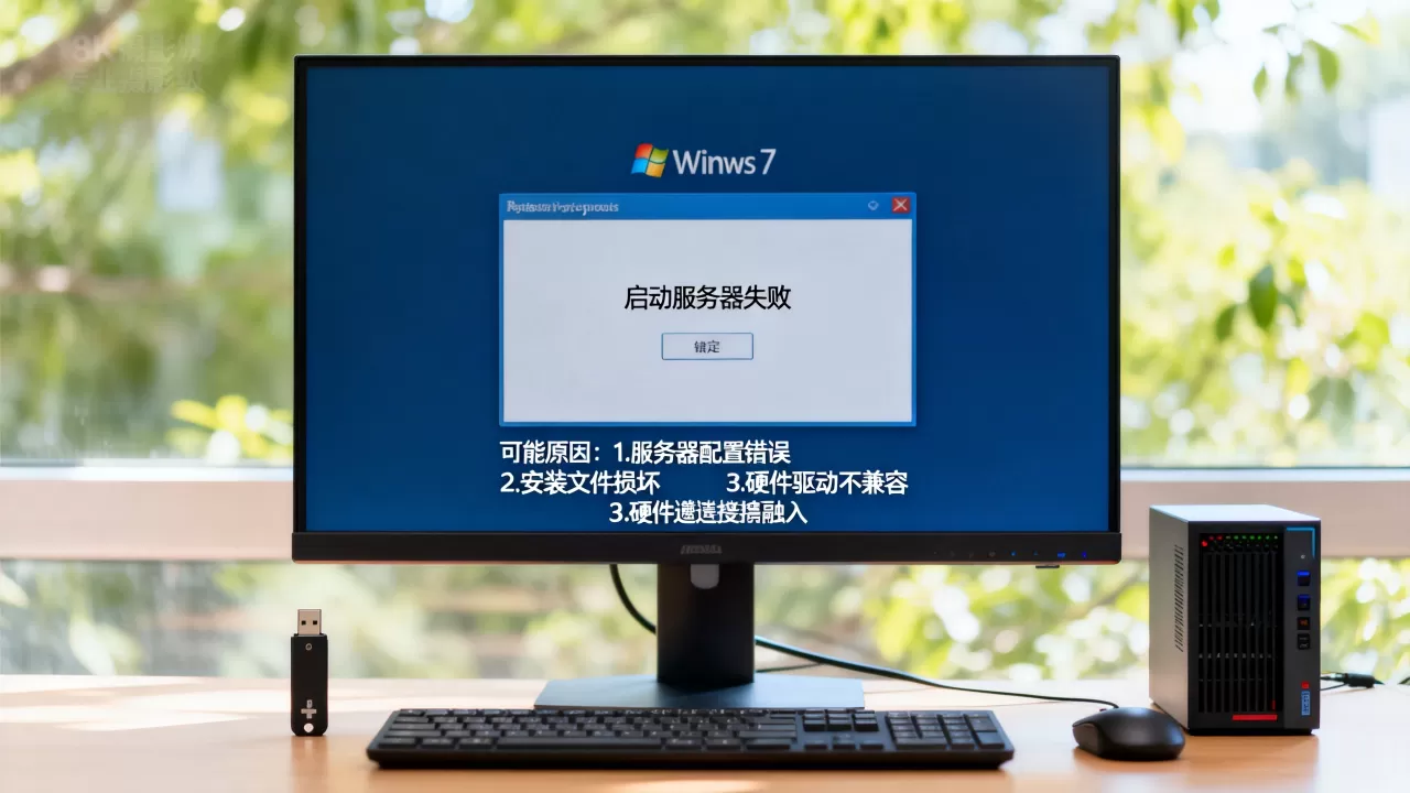 win7系统安装不上启动服务器失败怎么办?,是什么原因? win7系统安装不上启动服务器失败怎么办?,是什么原因?