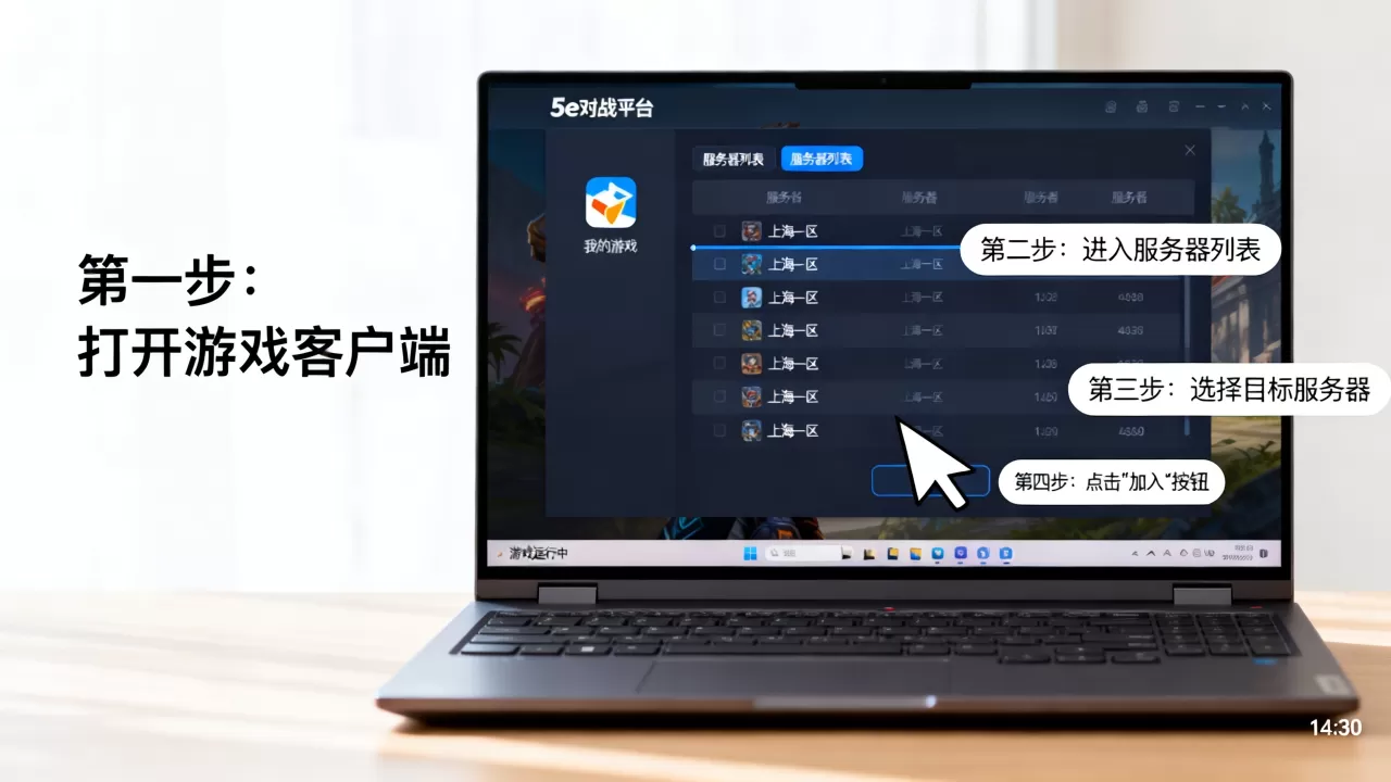 5e对战平台怎么在游戏里加入服务器,步骤是什么? 5e对战平台怎么在游戏里加入服务器,步骤是什么?