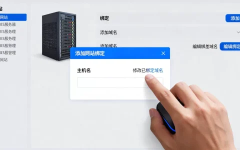 IIS服务如何添加域名并修改已绑定域名，具体步骤是什么