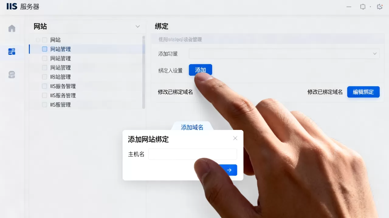 IIS服务如何添加域名并修改已绑定域名,具体步骤是什么 IIS服务如何添加域名并修改已绑定域名,具体步骤是什么