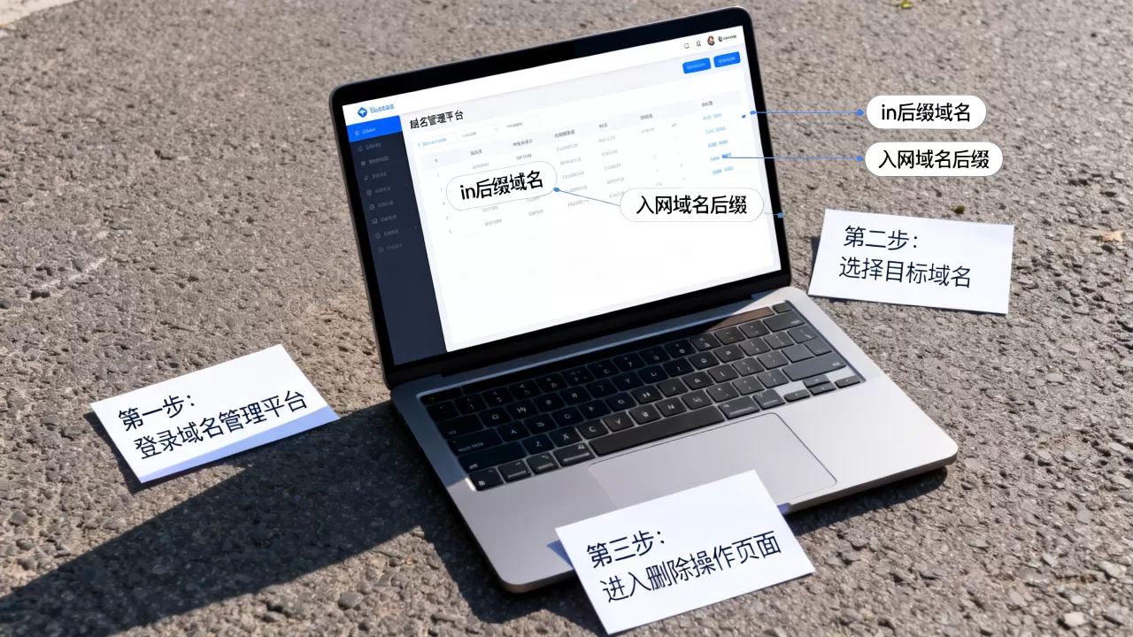 如何通过in后缀域名删除入网域名后缀,步骤有哪些? 如何通过in后缀域名删除入网域名后缀,步骤有哪些?
