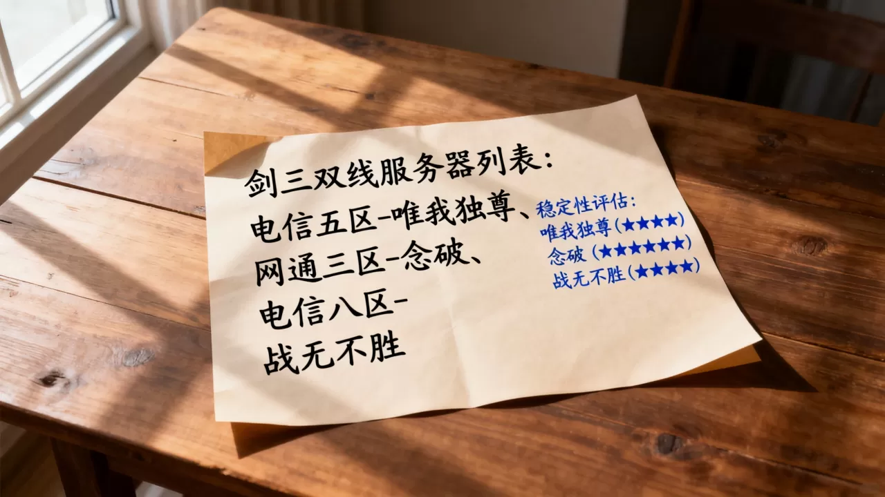 剑三双线服务器具体有哪些,哪个服务器最稳定? 剑三双线服务器具体有哪些,哪个服务器最稳定?