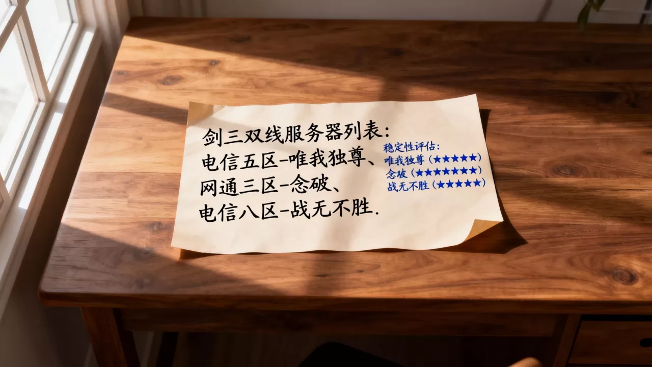 剑三双线服务器具体有哪些,哪个服务器最稳定? 剑三双线服务器具体有哪些,哪个服务器最稳定?