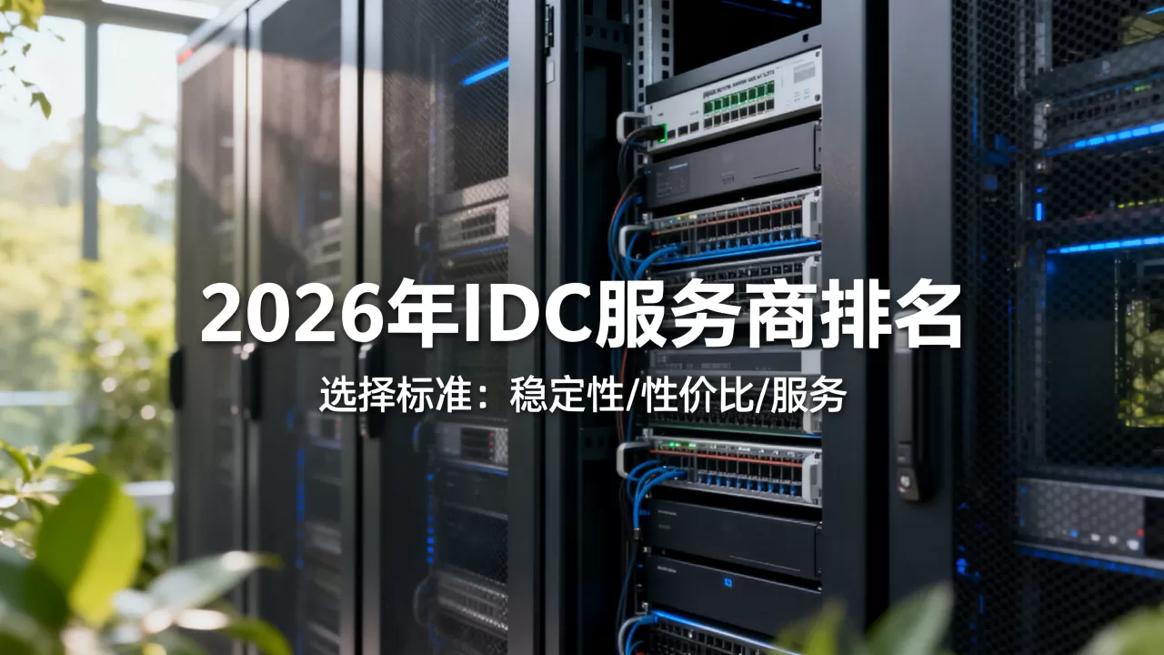 2026年中国IDC服务商排名哪家好?,怎么选 2026年中国IDC服务商排名哪家好?,怎么选