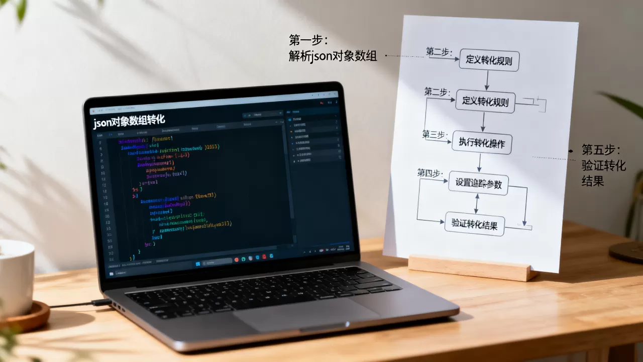 如何实现json对象数组转化与转化追踪设置,有哪些步骤? 如何实现json对象数组转化与转化追踪设置,有哪些步骤?
