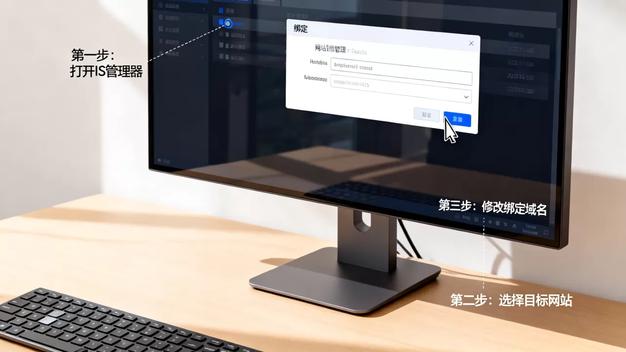 IIS服务修改已绑定的网站域名怎么操作,有哪些步骤? IIS服务修改已绑定的网站域名怎么操作,有哪些步骤?