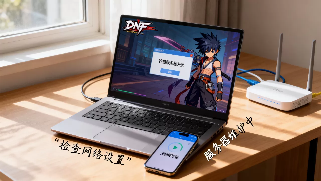 DNF打开后一直连接服务器失败怎么办?,是什么原因 DNF打开后一直连接服务器失败怎么办?,是什么原因