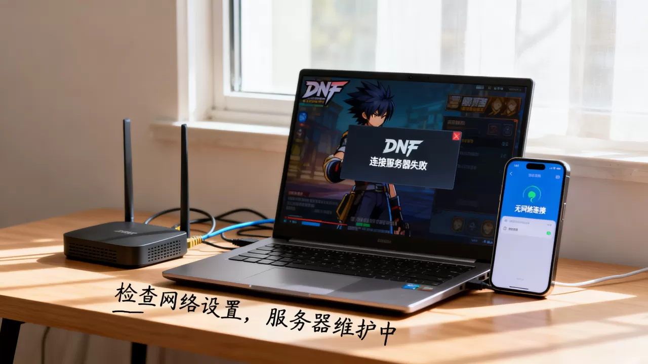 DNF打开后一直连接服务器失败怎么办?,是什么原因 DNF打开后一直连接服务器失败怎么办?,是什么原因