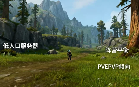 魔兽世界去哪个服务器野外人少？怎么选择服务器？