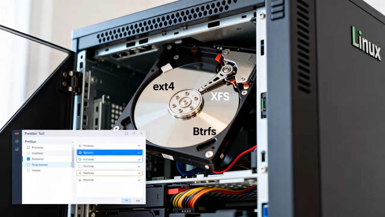 Linux服务器硬盘分区格式有哪些,怎么选? Linux服务器硬盘分区格式有哪些,怎么选?