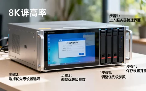 服务器设置优先级具体怎么设置，设置步骤有哪些？