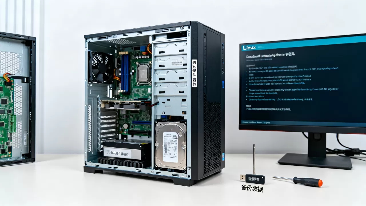服务器装linux系统难不难,需要注意什么? 服务器装linux系统难不难,需要注意什么?