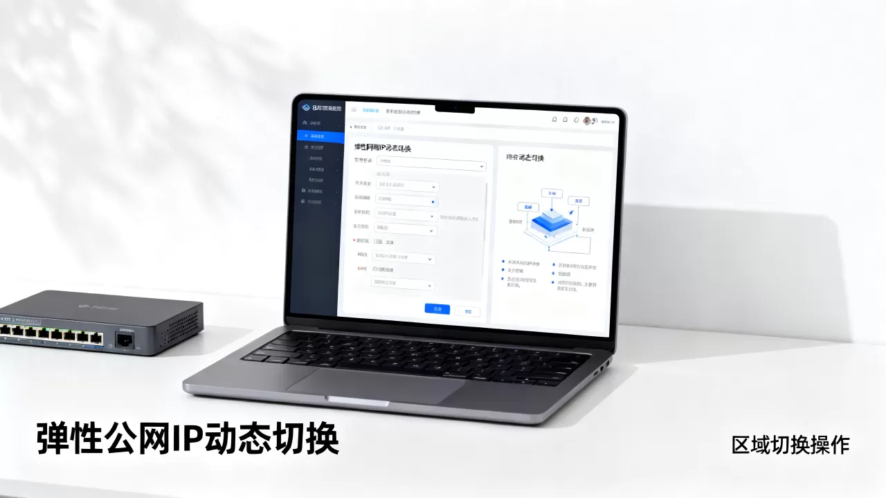 弹性公网IP动态切换能换区域吗,怎么操作? 弹性公网IP动态切换能换区域吗,怎么操作?