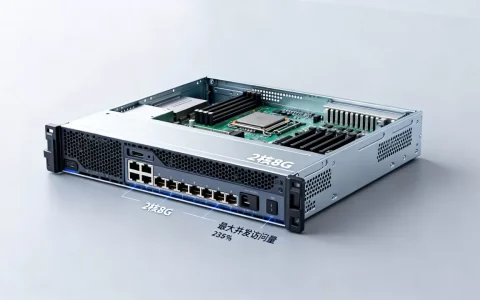 2核8G服务器到底能支持多少人访问，够用吗？