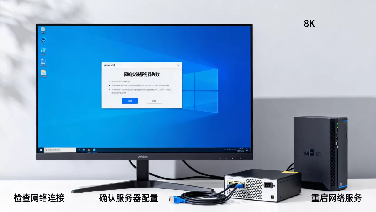 win10网络安装服务器失败是什么原因,怎么解决? win10网络安装服务器失败是什么原因,怎么解决?