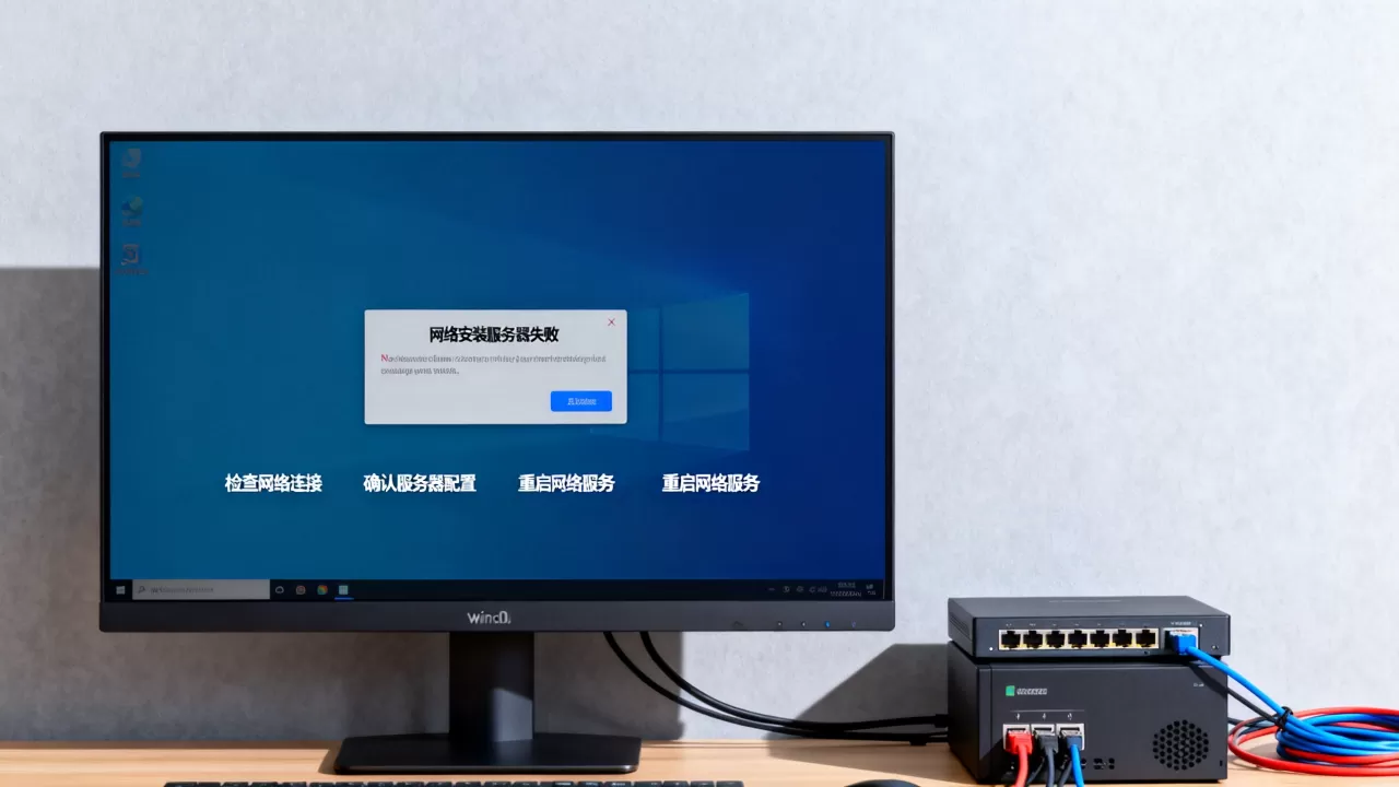 win10网络安装服务器失败是什么原因,怎么解决? win10网络安装服务器失败是什么原因,怎么解决?