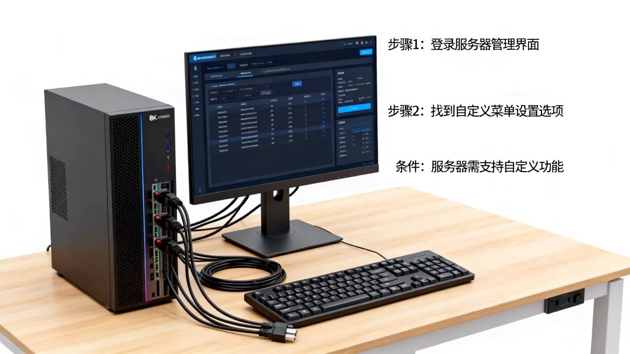 如何配置服务器启用自定义菜单?,需要什么条件? 如何配置服务器启用自定义菜单?,需要什么条件?