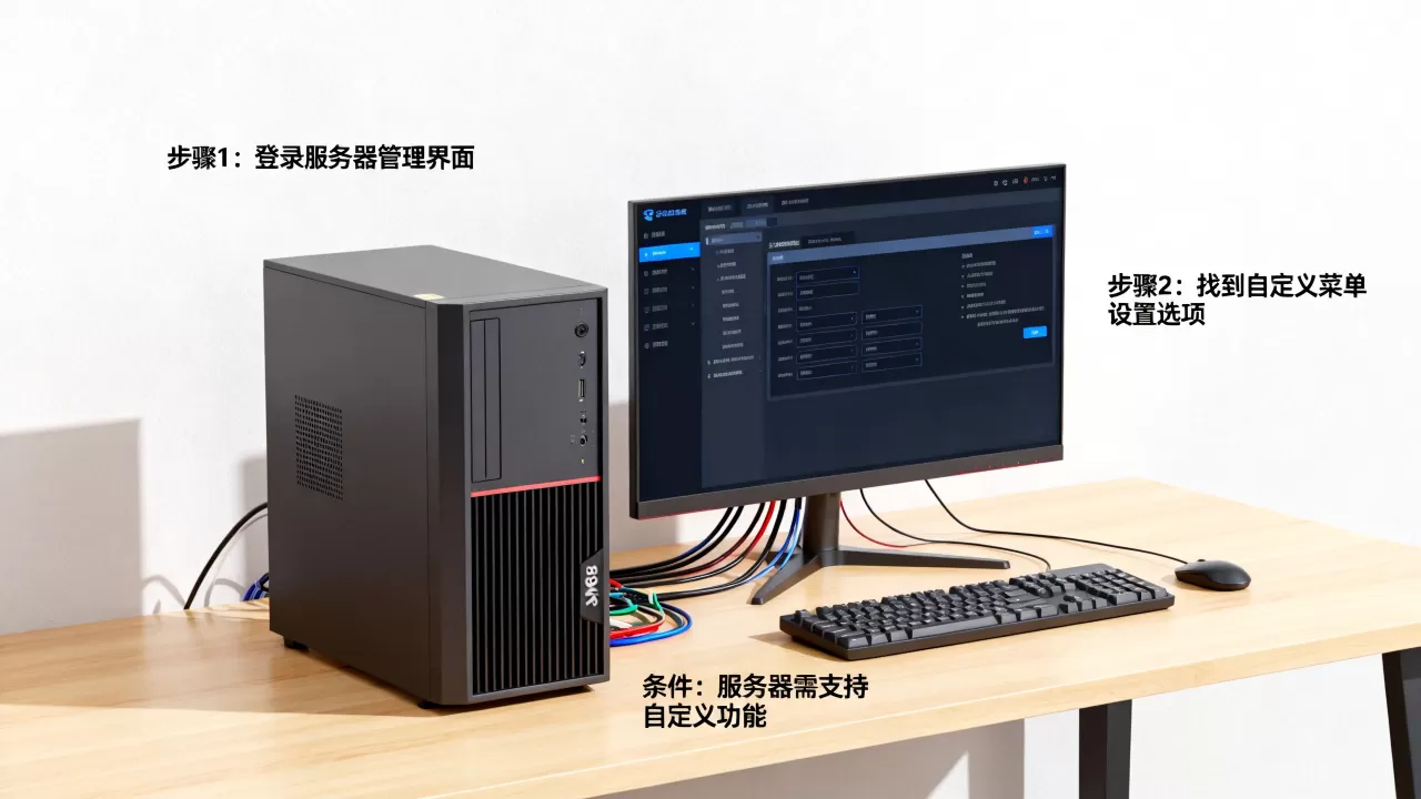 如何配置服务器启用自定义菜单?,需要什么条件? 如何配置服务器启用自定义菜单?,需要什么条件?